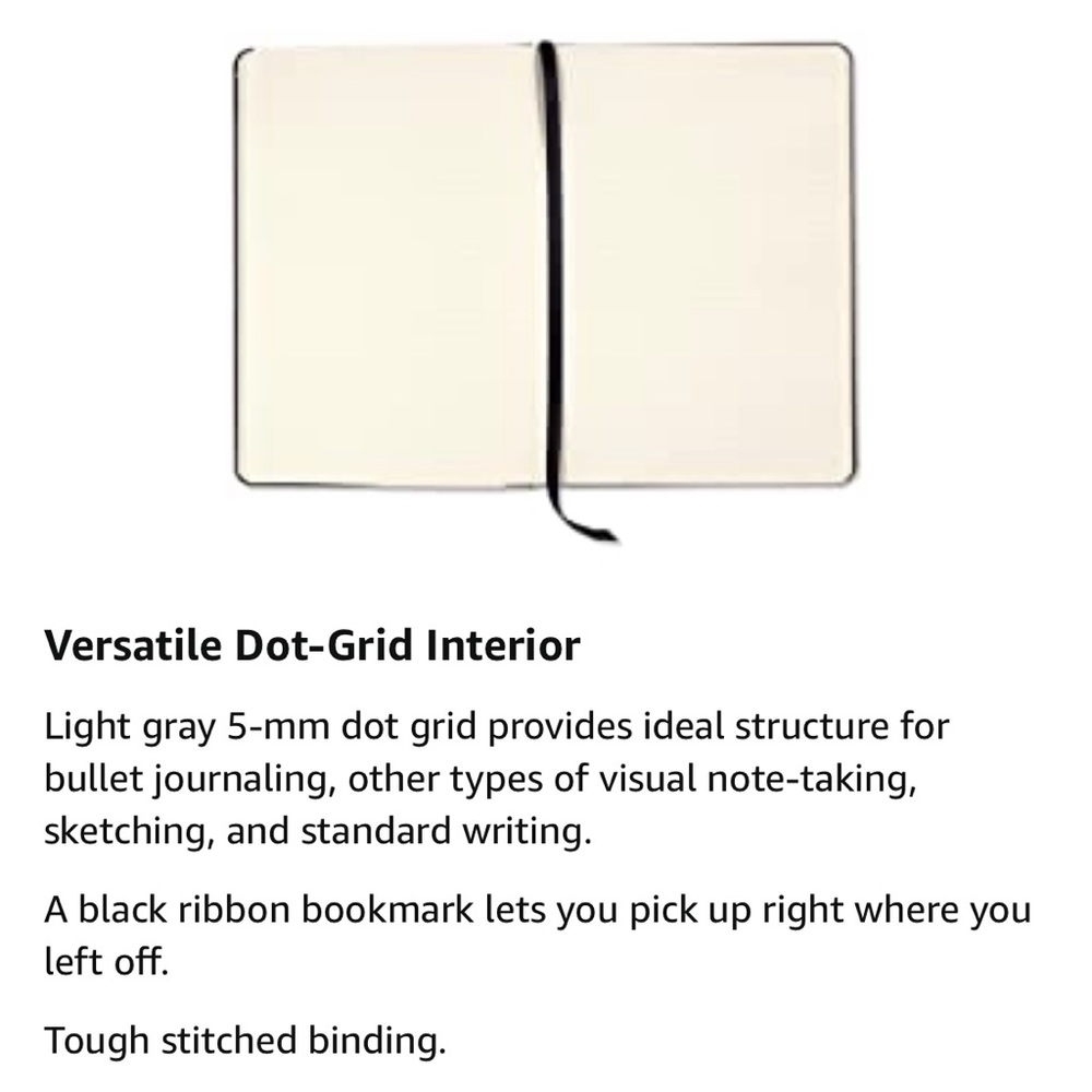 Dotted Notebook Hardcover Journal - Picture 10 of 15